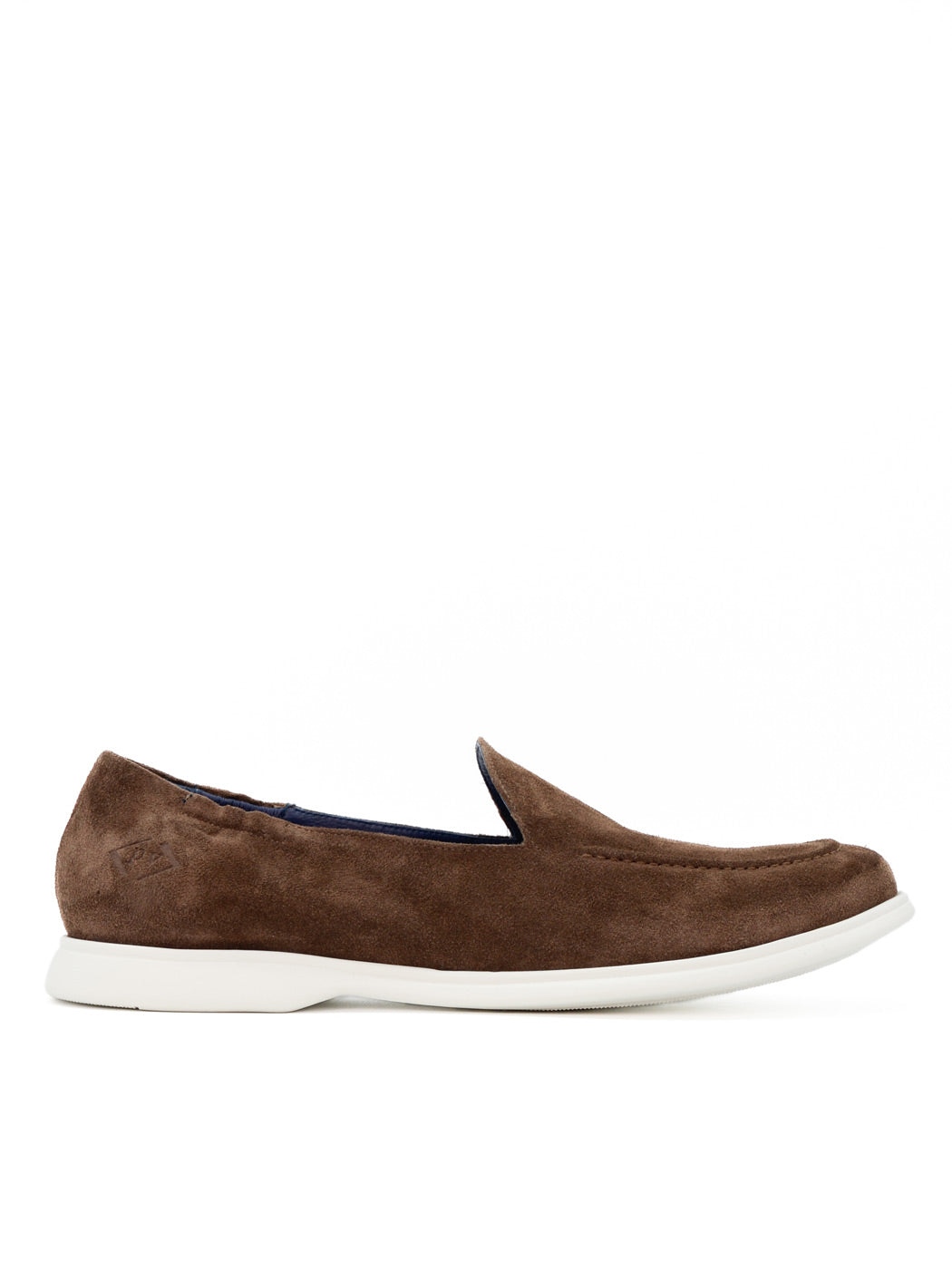 Stephen Brown Crust Leather Loafers - Side View - POEVE Collection